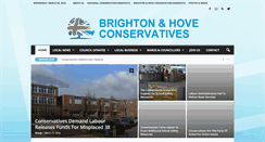 Desktop Screenshot of brightonandhoveconservatives.com